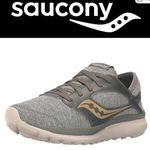 Saucony Women's Kineta Relay Running Shoes green gold size 10